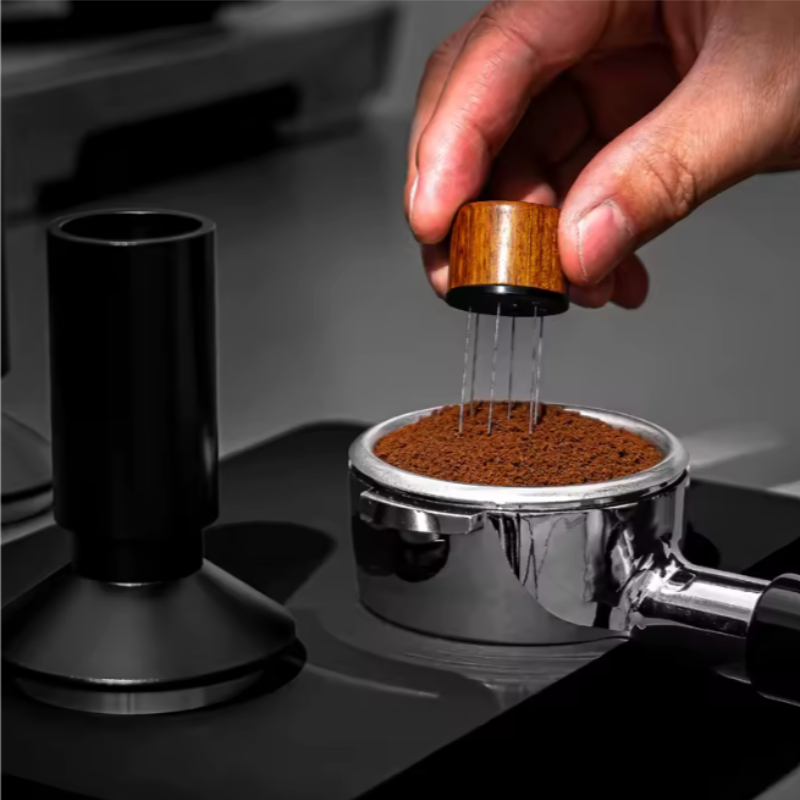 Tamper de café 2 en 1