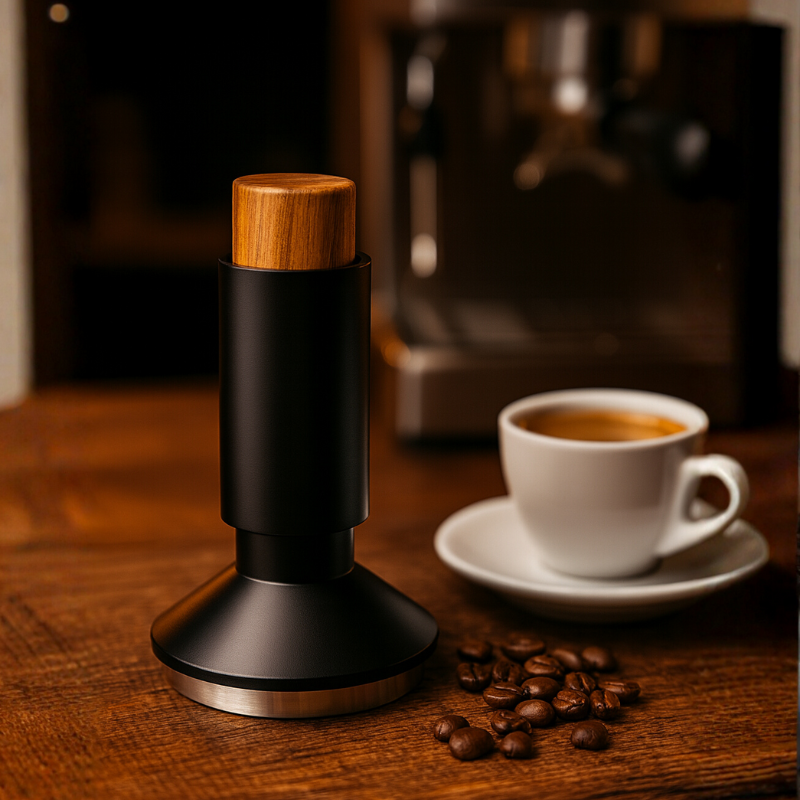 Tamper de café 2 en 1