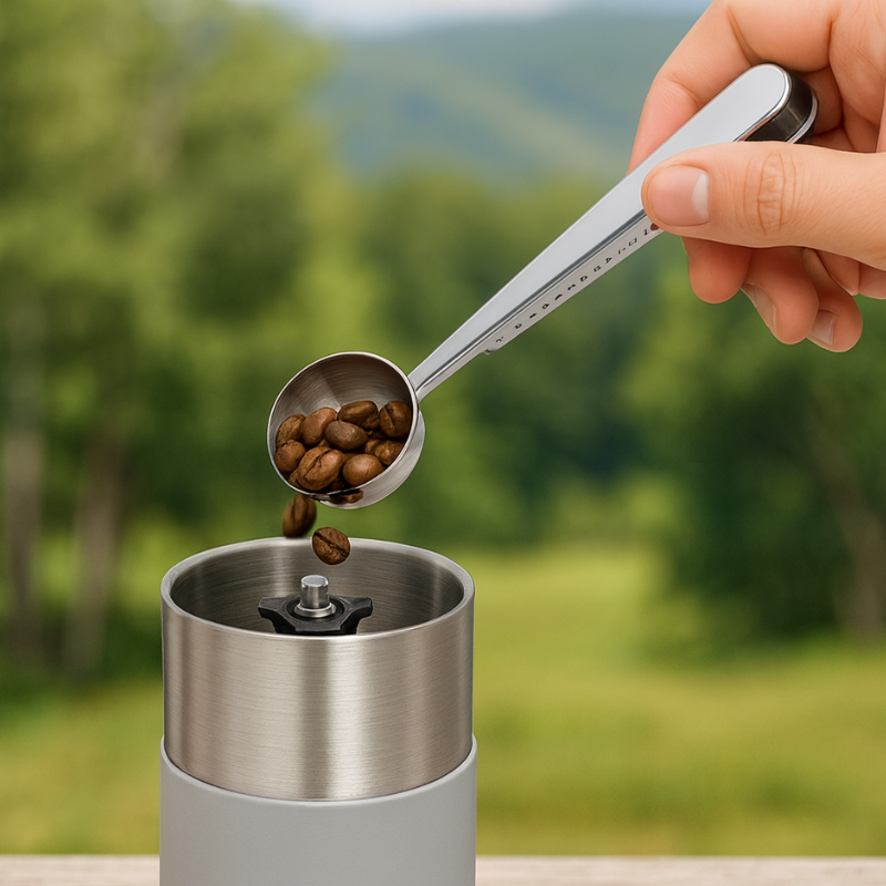 Cucharilla de café 2 en 1