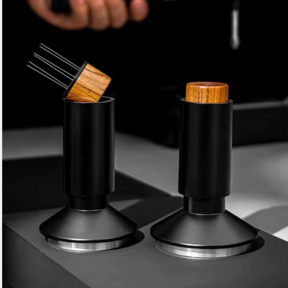 Tamper de café 2 en 1